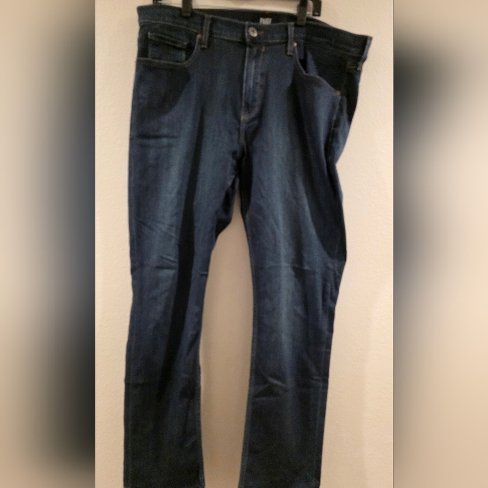 PAIGE Men's Midnight Blue Straight Jeans